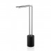 Decor Walther Black Stone HT2 Полотенцедержатель 41xh81см, напольный, цвет: черный матовый / матовая сталь. 0971765