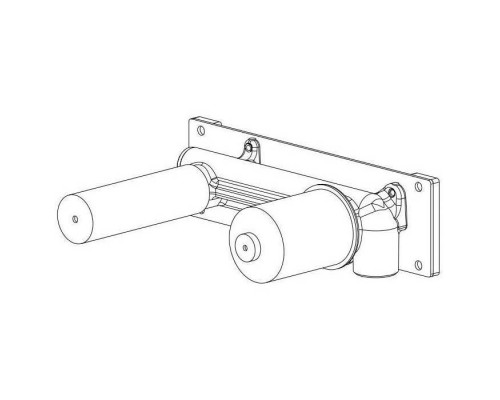 Carimali Still Oh Встраиваемая часть смесителя для раковины на 2 отв.