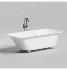 Salini Orlanda kit Встраиваемая ванна 170х80х60см, сифон, щелевой слив-перелив, материал: S-Sense, цвет: белый матовый. 102116M