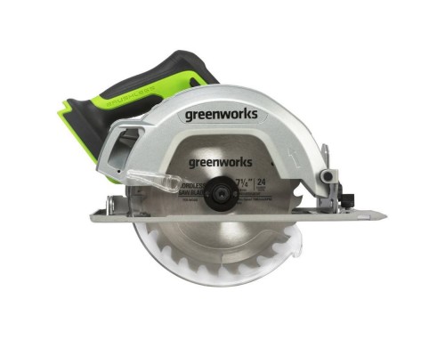 Пила циркулярная Greenworks GD24CS (без АКБ и ЗУ) Пила циркулярная Greenworks GD24CS (без АКБ и ЗУ)
