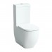 Laufen Palomba Унитаз моноблок 70x36x46см, безободковый, выпуск универсальный, подвод снизу слева, цвет: белый. 8.2880.3.000.873.1, 8.2480.1.000.000.1
