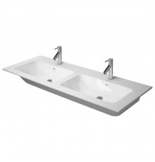 Duravit ME by Starck Раковина 130x49 см, 3 отв., двойная, цвет: белый. 2336130030