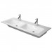 Duravit ME by Starck Раковина 130x49 см, 3 отв., двойная, цвет: белый. 2336130030