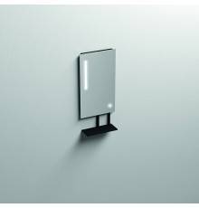 Kerasan Mirrors Зеркало 45x86cм, с черной матовой полкой, с LED подсветкой и сенс выкл.. 933131