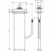 Hansgrohe sBox Шланговый короб для ванны, скрытая часть. 13560180
