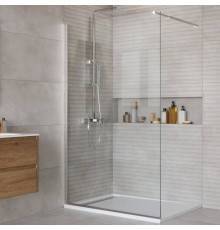 Душевая перегородка BelBagno Kraft 120 см, профиль хром
