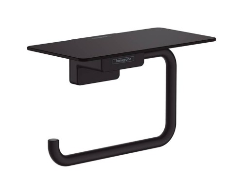 Hansgrohe AddStoris Держатель т/б с полкой, цвет: черный матовый. 41772670