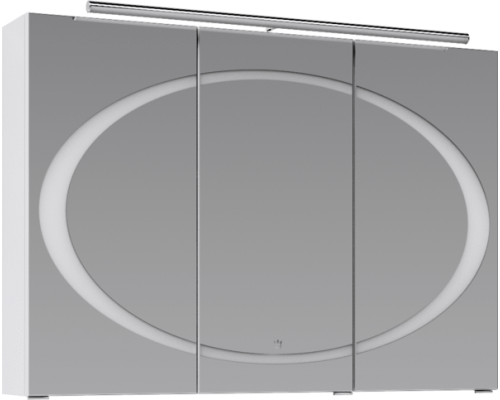 CL DUN0410 Dune Зеркальный шкаф-трельяж с сенс. выкл., светод. светил., LED подсв., 1000х700х170 мм DUN0410