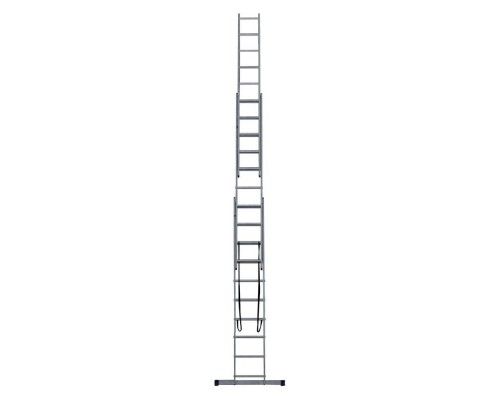 Лестница трехсекционная универсальная 10 ступеней AL310
