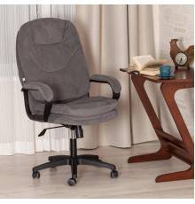 Кресло руководителя TetChair Comfort LT 22, флок серый 29