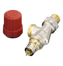 Клапан угловой горизонтальный для двухтрубной системы отопления Danfoss RA-N. 013G4203