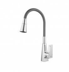 Смеситель для кухни Raffine F313-9 с гибким изливом, хром