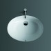 SIMAS Top e lavabi d'arredo Раковина 58х43 см, без отв., под столешницу, цвет: белый. S53 bi