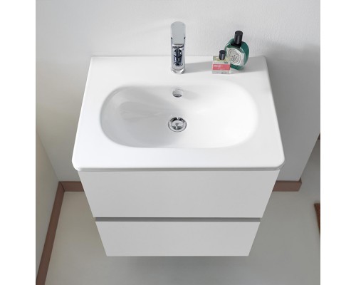 Burgbad Rocio Раковина 60см., накладная, 1 отв., цвет: белый. KBCJ060C0001