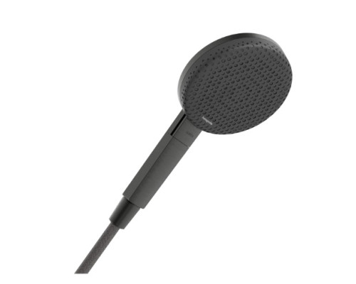 HG 24 500 340 Raindance Alive Select S Ручной душ Ø125 мм, 3 режима, 10,8 л/мин Brushed Black Chrome 24500340