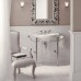 DevonDevon New Etoile Консоль 98х52.5см, с раковиной на 3 отв, напольная, цвет: хром/белая. IBLG3FNET, DENEWETOILECR
