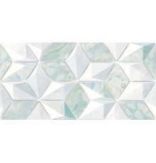Декор Alma Ceramica Nevada DWU09NVD006 глянцевый 24,9х50 голубой
