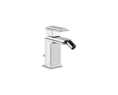 Gessi Eleganza Смеситель для биде на 1 отверстие, с донным клапаном, цвет: хром. 46007#031