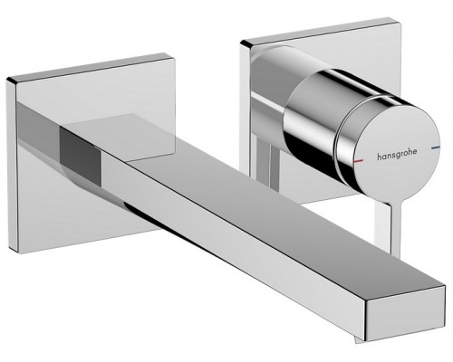 HG 73 051 000 Tecturis E Смеситель для раковины 225 мм, настен., на 2 отв. (внешняя монтажная часть) 73051000