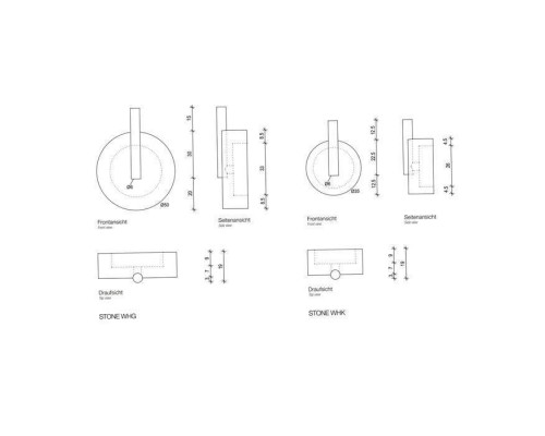 Decor Walther Stone WHG Крючок подвесной, цвет: белый / хром. 0972754 Decor Walther Stone WHG Крючок подвесной, цвет: белый / хром. 0972754