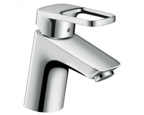 HG 71 150 000 Logis Loop Смеситель для раковины 67 мм, со сливным гарнитуром 71150000