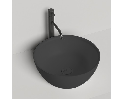 Salini Alda 02 Раковина 42.5х42.5х15.5см., накладная, без отв., S-Sense, цвет: RAL9005. 16121RG RAL9005, 1102110GRF RAL9005 Salini Alda 02 Раковина 42.5х42.5х15.5см., накладная, без отв., S-Sense, цвет: RAL9005. 16121RG RAL9005, 1102110GRF RAL9005