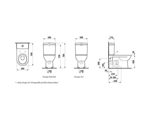 Laufen Pro Унитаз-компакт напольный,70х36х42 см, выпуск Vario, цвет: белый. 8.2495.8.000.000.1, 8.2695.3.000.873.1 Laufen Pro Унитаз-компакт напольный,70х36х42 см, выпуск Vario, цвет: белый. 8.2495.8.000.000.1, 8.2695.3.000.873.1