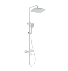 Душевая стойка Wonzon   Woghand WW-B3016-T1-MW, матовая белая