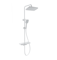 Душевая стойка Wonzon   Woghand WW-B3098-A-MW, матовая белая