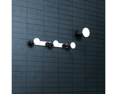 Colombo Mini Крючок тройной, цвет: хром. CD117.CR