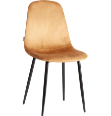 Комплект стульев TetChair Модерн Breeze (mod. JSC-58) велюр brown HLR12, ножки черные, 4 шт.