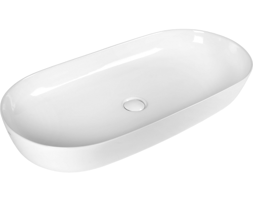 Раковина BOND Oval S51-800 белый глянец
