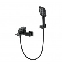 Смеситель для ванны с душем Wonzon   Woghand WW-88639003A-MB, матовый черный