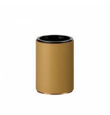 ADJ Стакан для зубных щеток, D7xH10 см., цвет:copper/горчичный. 4941.copper/40