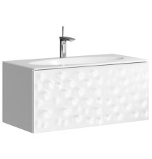 CL DUN0110 Dune Тумба под умывальник подвесная, 1+1 ящик, белый, 1000х460х510 мм DUN0110