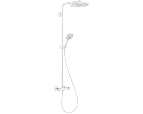 Душевая стойка Hansgrohe Raindance Select S Showerpipe 240 27633700 матовый белый