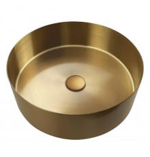 Накладная раковина AltroBagno Luna 001001 OrSp, матовое золото