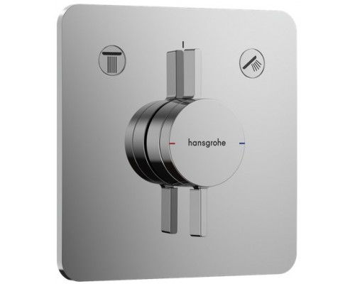 HG 75 414 000 DuoTurn Q Смеситель для 2х потребителей (внешняя монтажная часть) 75414000