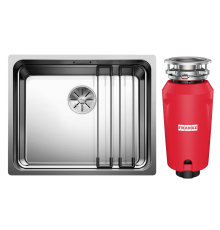 Комплект Мойка Blanco Etagon 500-IF + Измельчитель Franke