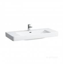 Laufen Pro S Раковина 105х46.5х9.5 см, 1 отв., подвесная/накладная, c переливом, цвет: белый. 8.1396.6.000.104.1