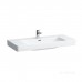 Laufen Pro S Раковина 105х46.5х9.5 см, 1 отв., подвесная/накладная, c переливом, цвет: белый. 8.1396.6.000.104.1