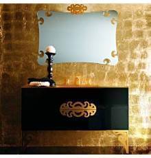 Eurolegno Glamour  раковина моноблок, с 1 отв., цвет: золото. CRG502V1R1206 fog.oro