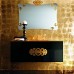 Eurolegno Glamour  раковина моноблок, с 1 отв., цвет: золото. CRG502V1R1206 fog.oro