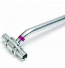 Трубка REHAU из нержавеющей стали для подключения радиатора, Т-образная 16/500 12408511001