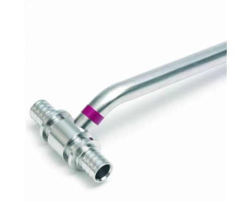 Трубка REHAU из нержавеющей стали для подключения радиатора, Т-образная 20/250 12663021001