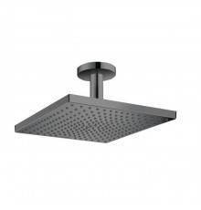 Hansgrohe Raindance Верхний душ, 300х300мм, 1 jet, потолочный держателем, цвет: шлифованный черный хром. 26250340