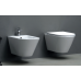 Azzurra Forma Унитаз подвесной безободковый 54х37х34см с сиденьем soft close антигрязевое покрытие, цвет: белый. FOR1800/F bi/cr, FMVKSPE00000BI
