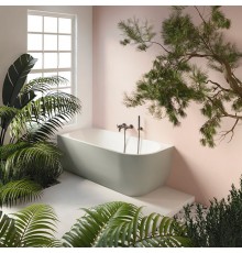 Gruppo Treesse Cora Ванна пристенная 170x75см, SX, акриловая, цвет: белый матовый. V057BOSX