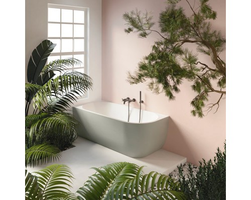 Gruppo Treesse Cora Ванна пристенная 170x75см, SX, акриловая, цвет: белый матовый. V057BOSX