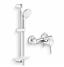Душевой комплект Смеситель для душа Grohe BauClassic 32867000 + Гарнитур Tempesta New 27926001